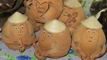 Coconut crafts