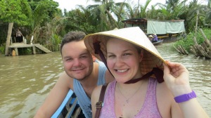 Rowing down the Mekong