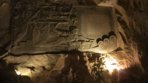 War memorial in the cave